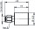 SMA-Abschlusswiderstand (m), 50 Ohm 2 W, 18 GHz (Telegärtner J01152A0058)