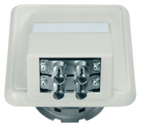 LWL-Anschlussdose OAD/S, komplett m.2xST...