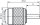 R-TNC Stecker Reverse Cr G7 (RG-316/U) (Telegärtner J01010R0001)