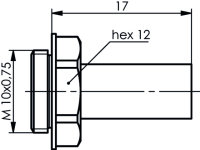 Kabelabfangung Cr G42, G48, RG-213/U, RG-11A/U...
