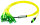 MPO Harness 12x2,1mm OS2 12LC/APC SM 10,0m; type A, MPOm APC+LC/APC SM green (Telegärtner L00835A0031)