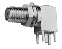 SMA-Winkeleinbaubuchse Au 50 Ohm für LTP...