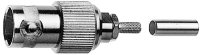 BNC-Kabelbuchse Cr/Cr 50 Ohm G7 (RG-316/U)  612...