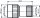 Adapter MINI-UHF/FME (M-M) (Telegärtner J01048A0000)