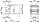 USB-Keystone (f-f) Typ A RAL 9003 (Telegärtner J00029A0086)