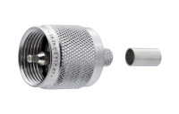 UHF-Kabelstecker Cr/Cr, 50 Ohm G30 (1.5/3.8), G54...