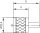 UHF-Kabelstecker Cr/Cr, 50 Ohm G30 (1.5/3.8), G54 (1.5/3.8 Flex) (Telegärtner J01040A0013)