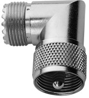 UHF-Winkelverbindungstück 50 Ohm (m-f) M-359A,...