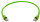 S/FTP Cat.6A 4x2xAWG 27/7, 2,0m PVC 75C RAL 6018, IP20-IP20 (Telegärtner L00001A0136)