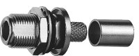 N-Kabeleinbaubuchse Cr/Cr 50 Ohm G8 (RD-316)...