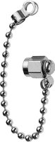 SMA-Abdeckkappe Au mit Kette (Telegärtner H00040A0011)