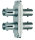 ST Duplex Kupplung Keramikhülse/Metallgehäuse (Telegärtner J08011A0017)