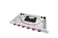 19" LWL-Rangierverteiler BASIS V 1HE, erikaviolett...