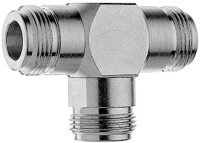 N-T-Stück (F-F-F) 50 Ohm UG-28/U (Telegärtner...
