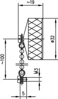 7-16 Abdeckkappe für Buchse B07 (Telegärtner...