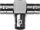 BNC-T-Stück 50 Ohm (F-F-F) (Telegärtner J01004B0616)
