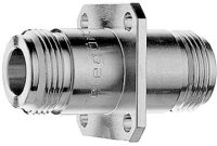 N-Verbindungsstück 50 Ohm mit Flansch, (F-F),...