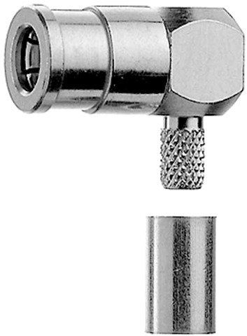 SMB-Kabelwinkelbuchse Cr Au G3 (RG-178B/U) (Telegärtner J01161A0091)