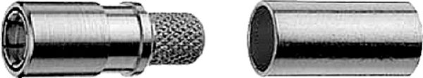 SMB-Kabelbuchse Cr/Cr Au G1 (RG-58C/U) (Telegärtner J01161A0391)