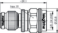 Adapter TNC-N (m-m) (Telegärtner J01019A0031)