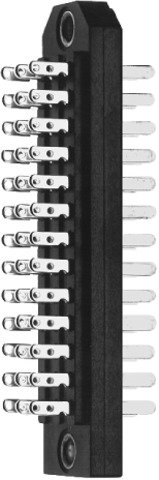 Federleiste B 16 gemäß DIN 41622 (Telegärtner J00041A0915)