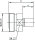 7-16 Kabelbuchse Cr/Cr RG-213/U (Telegärtner J01121A0144)