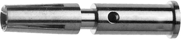 Kontaktbuchse Ni P4 Au0,1 (nicht magnetisch) (Telegärtner C00011A0117)
