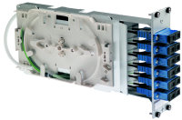 LWL 3HE/7TE Modul,m.Spleißhalt. Telekom m. 6xLCD,...