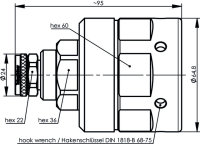 4.3-10 Kabelstecker SIMFix PRO Screw G26 (1 5/8")...