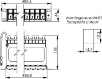 19"-Modulträger Flex für AMJ-S/AMJ/UMJ...
