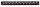 FRONTP. BASIS V 1HE, RAL 9005 schwarz für 12 LC-Duplex-Kupplungen (Telegärtner H02025A4493)