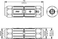 VM-Pro 8-8 Class FA IP67 AWG27-22 (Telegärtner J80060A0000)