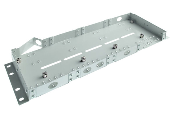 19"- Verschlussplatte für Auskreuzfeld (Telegärtner H02025A0316)