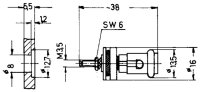 Anschlussklemme KL 58 wasserdicht. Einbau Vers.-Nr.: 5940-12-159-7114 (Telegärtner J02010A0650)