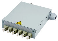 TS-Verteiler mit 6xLC-D ,MM/SM...
