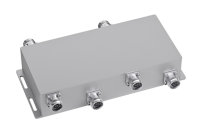 4.3-10 4x4 Hybrid-Koppler (f), 6 dB 698-2700 MHz, =-161...