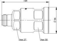 N-Kabelbuchse SIMFix CA-Pro G24 (7/8"), G52...