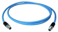 STX M12x1-M12x1 VL X-kod. Cat.6A (ISO/IEC)...
