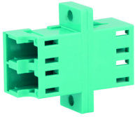LC Duplex Kupplung, Multimode, m. Flansch...