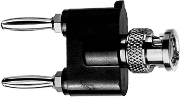 LABOR-Steckverbindung BNC-Bananenstecker 2-Pol. (Telegärtner J01008A0626)