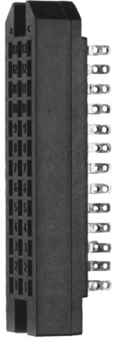 Messerleiste A 10 gemäß DIN 41618 (Telegärtner J00044A0900)
