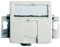 Modul-Aufnahme 50x50 1-fach UP/50 für BR, 45°...
