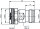 4.3-10-Kupplung / Port Saver, 50 Ohm (m-f) Screw (Telegärtner J01442C0004)