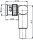 BNC-Kabelwinkelstecker Cr/Cr 75 Ohm (RG-62A/U) (Telegärtner J01002A1266)