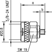 N-Kabelstecker löt G9 (UT-250), OE 5085...