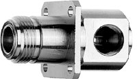 N-Normkopfbuchse mit Flansch 50 Ohm (Telegärtner...