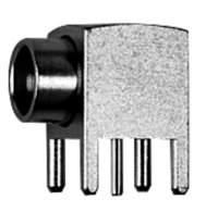 SMP-Winkelanbaustecker für LTP, 50 Ohm Limited...