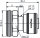 Adapter 4.3-10 auf 2.2-5 (m-m) Push-Pull/Push-Pull (Telegärtner J01443A0003)