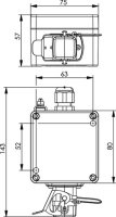 STX V5 Einfachanschlussdose (Telegärtner H82000A0003)