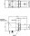BNC-Einbaubuchse f. gedr. Schaltgn. isoliert, Form A (Telegärtner J01001A0037)
